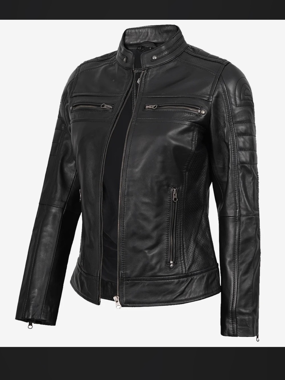 NWOT Leather Moto Jacket